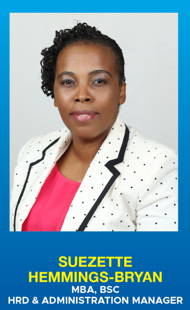 Suezette Hemmings-Bryan, MBA, BSc.